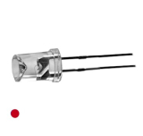 Led 5mm rot 600mcd rundstrahlend