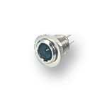 XLR Einbaustecker 4pol. Mini
