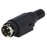 DC Stecker 3pol. max. 20V 7,5A Din-Steckverbinder
