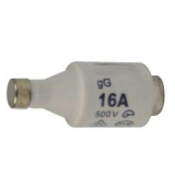 16A Diazed D,gG 500V grau