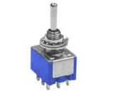 Kippschalter 3pol. (Tast)AUS(Tast)250V/2A DM