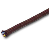 Textilkabel 3x0,75 DM 6,3mm braun