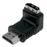 HDMI Winkeladapter Stecker-Kupplung 90°