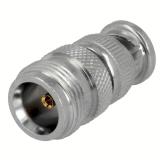 BNC Stecker->N-Kupplung Adapter 50 Ohm