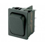 Wipptaster 2pol.Tast EIN250V/16A 30x22mm schwarz